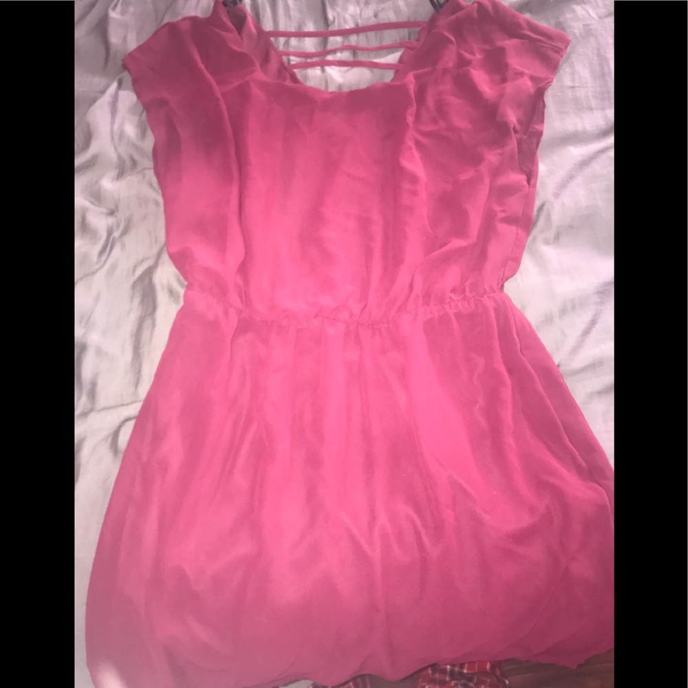 Maroon dress